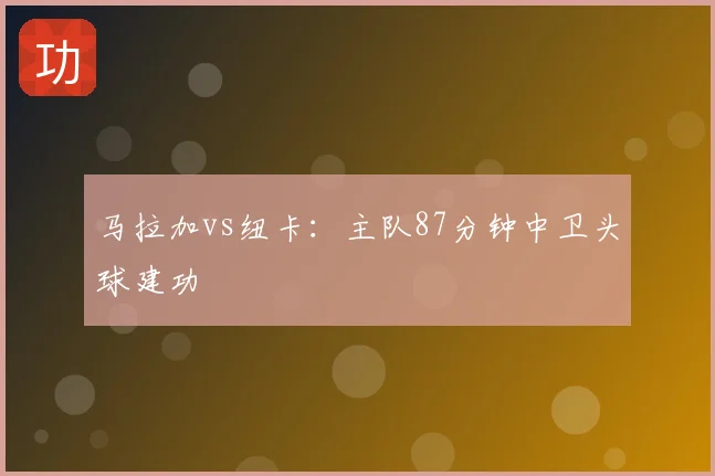 马拉加vs纽卡：主队87分钟中卫头球建功
